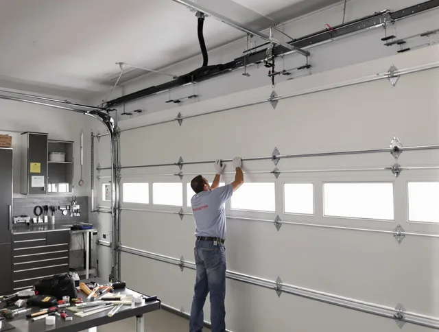 Garage Door Track Repair in Boynton Beach