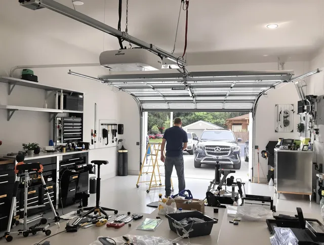 Garage door opener installation by Boynton Beach Garage Door Repair in Boynton Beach