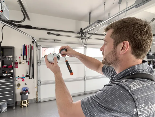 Garage door opener repair service by Boynton Beach Garage Door Repair in Boynton Beach